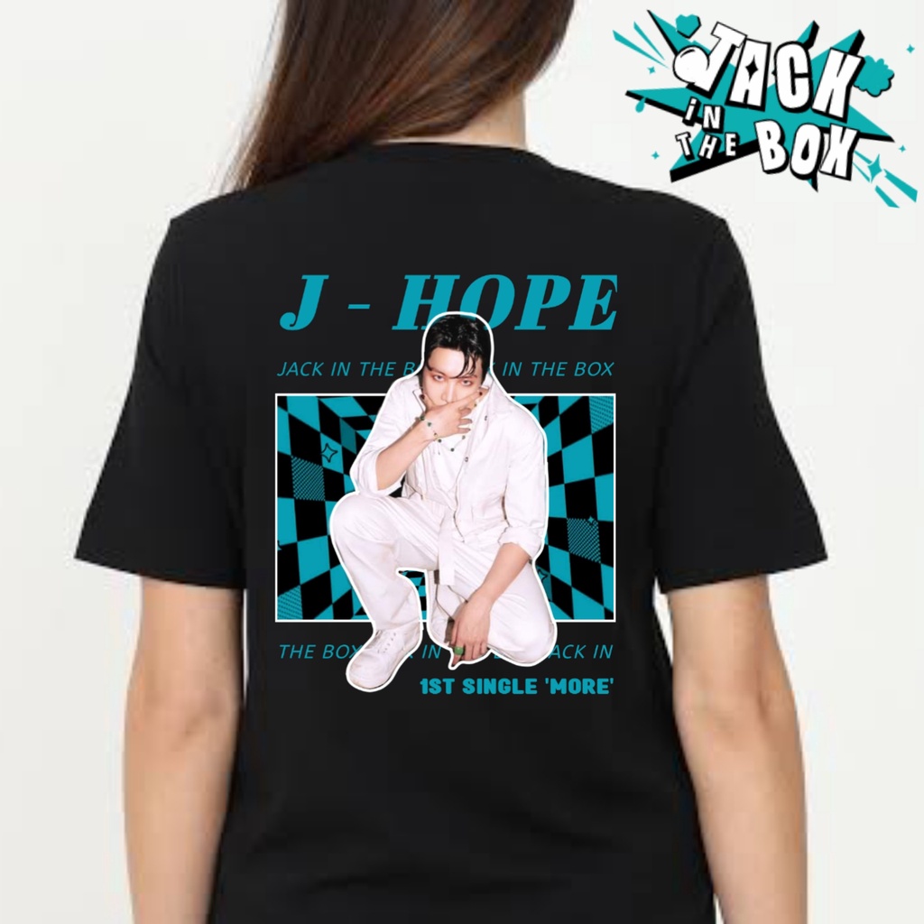 ขายปีใหม่ราคาถูกเสื้อยืด ลาย Jack IN THE BOX JHOPE BTS | เสื้อยืดเกาหลี BTS JHOPE JACK IN THE BOX CO