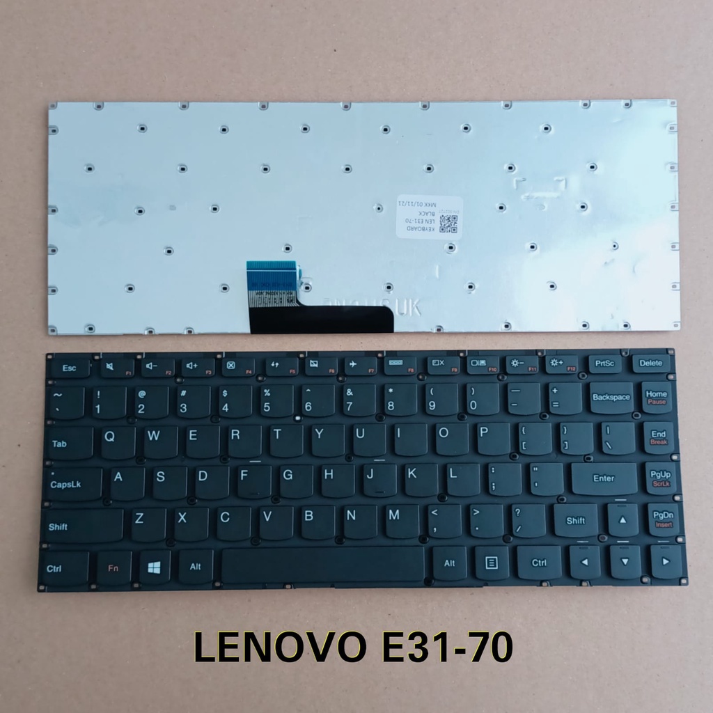 LENOVO IdeaPad E31-80 E31-70 คีย์บอร์ด V-Key149820BK1-NE PK131BL3B17
