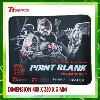 เเผ่นรองเม้าส์  Tt eSPORTS Mouse Pad Garena MP-DSH-BLKSMS-06