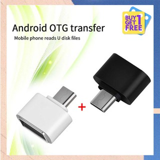 ซื้อ 1 ซื้อ 1 OTG อะเเดปเอตร์แปลง USB micro usb Port สำหรับ Xiaomi micro usb to USB