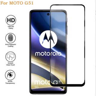 กระจกนิรภัย ป้องกันหน้าจอ กันกระแทก สําหรับ Motorola Moto G51 5G G31 G 5G Plus