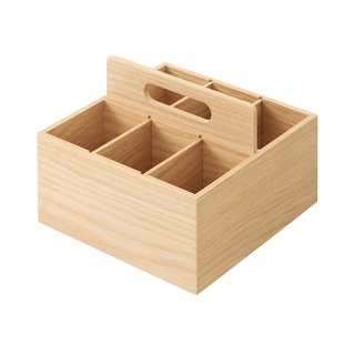 NEW!! MUJI (มูจิ) กล่องเครื่องเขียน Wooden toolbox MDF