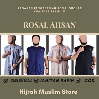 Rosal Ahsan Premium เสื้อกั๊ก เสื้อสวดมนต์ (Pakistani Prayer) ไม่มีเสื้อฮู้ด ขนาดใหญ่ M L XL 2XL 3XL