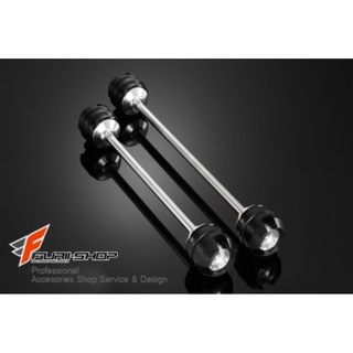 ชุดกันล้มล้อหลัง Rear Axel slider bikers for ฮอนด้า Honda MSX เงิน