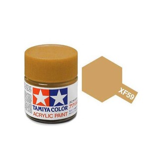 สีสูตรน้ำ TAMIYA XF-59 Desert Yellow (10 ml)