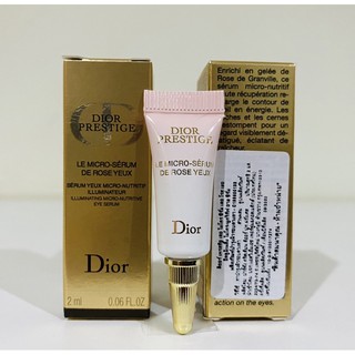 Dior Prestige Le Micro-Serum De Rose Yeux 2 ml