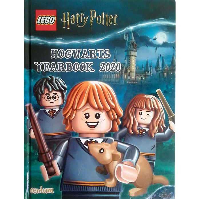 LEGO Harry Potter Hogwarts Yearbook 2020 หนังสือมือสอง ปกแข็ง