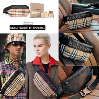 กระเป๋า BURBERRY FRAGRANCES BELT BAG แท้💯 คาดอก คาดเอว ส่งฟรี