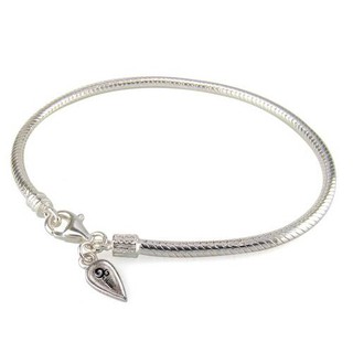 OHM Beads สร้อยข้อมือ รุ่น Lobster Clasp Bracelet - Silver 925 Charm เครื่องประดับ บีด เงิน เแก้ว จี้ สร้อย กำไล