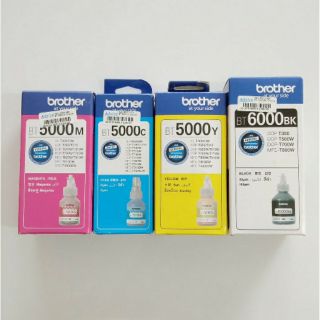 หมึกรีฟิว Refill Brother แท้ สำหรับ DCP-T300-T310 / DCP-T500W-T510W / DCP-T700W-T710W / MFC-T800W -T810W