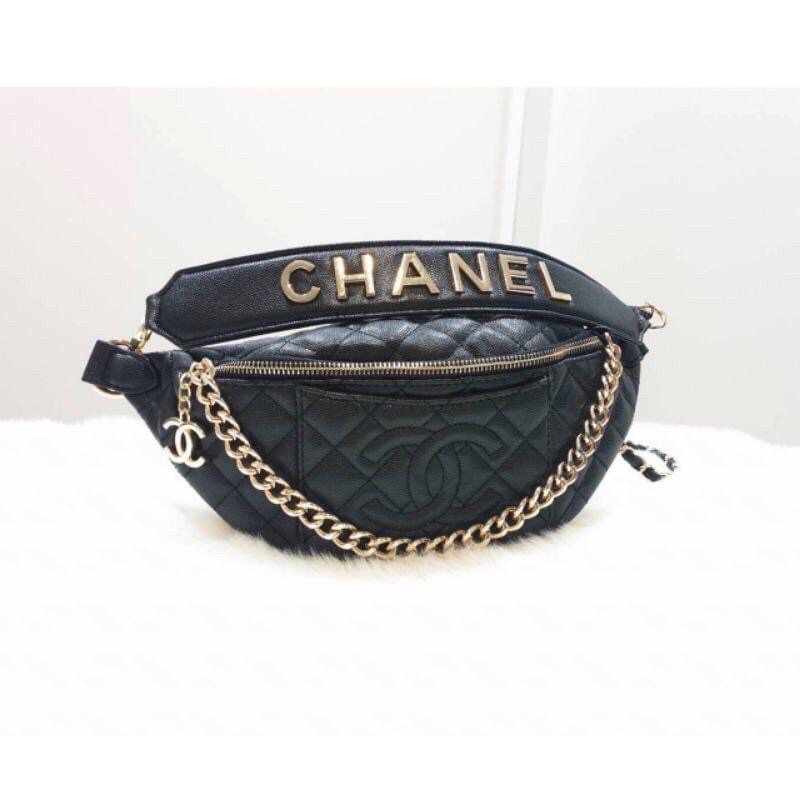 กระเป๋าคาดอกชาแนล❗️พร้อมส่ง หนังแท้Chanel