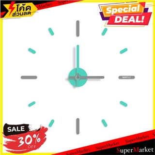 นาฬิกาติดผนัง ONTIME MORPHIn สีเทา/มินท์ นาฬิกา WALL CLOCK ON TIME DIY GRAY MINT