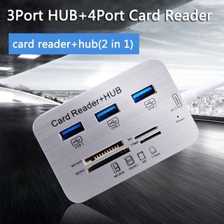 Card Reader+Hub Usb3.0