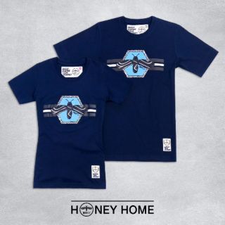 Beesy เสื้อยืด รุ่น Honey home สีกรม