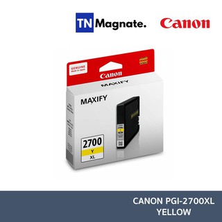 [หมึกพิมพ์] CANON PGI-2700Y-XL INK YELLOW (สีเหลือง)