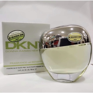 น้ำหอม DKNY Be Delicious Skin for Women EDT 100 ml. *กล่องขาย* (DKNYเขียว) 【ของแท้ 100 % 】ส่งฟรี 📦🛵🚚📦🛵🚚