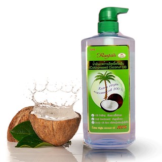 Rasyan coconut oil 100% 1000ml ราสยานน้ำมันมะพร้าวธรรมชาติ 100% ขนาด 1000 มล. ทานได้คะ