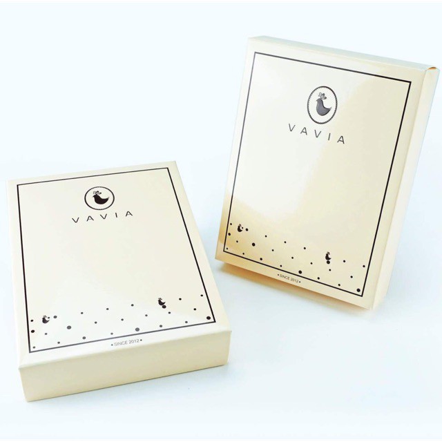 (มีโค้ดส่วนลด)พร้อมส่ง Vavia Zipped Card Purse กระเป๋าใส่บัตรแบบซิป  หนังวัวแท้ มี 8 ช่อง