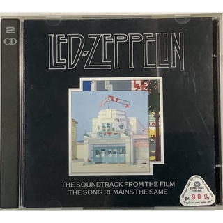 2CD 2ซีดีเพลง Led Zeppelin อัลบั้ม The Soundtrack From The Film The Song Remains The Same ลิขสิทธิ์