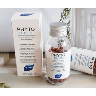 ✨ PHYTO Paris Phytophanere 120 แคปซูล หมดอายุปี 2025