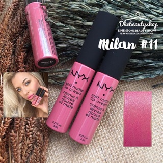 Nyx soft matte lip cream #milan 11