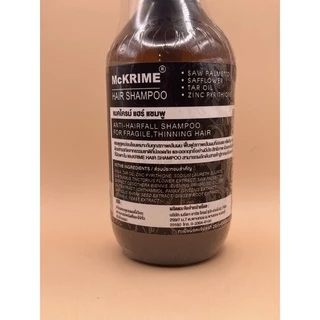 McKRIME Anti Hair Loss Formula Shampoo 200 ml แชมพูลดผมร่วง บำรุงรากผม หนังศีรษะ
