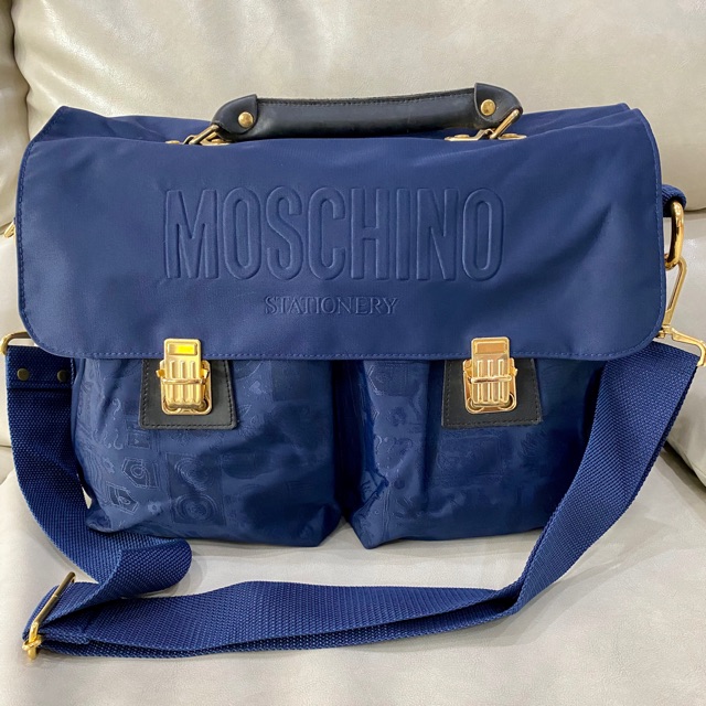 Moschino nylon stationary bag vintage