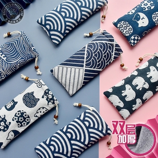 [จัดส่ง 24 ชม.] สไตล์ญี่ปุ่นกระเป๋าแว่นตาหญิงน่ารักแมวเครื่อ…