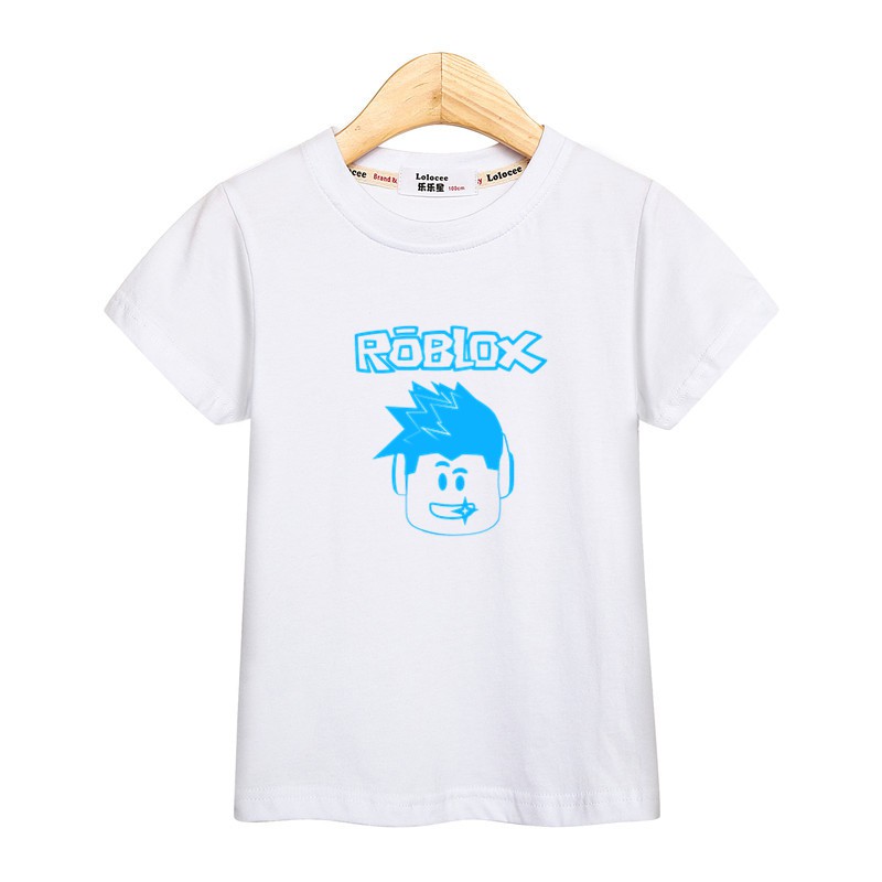 Roblox เส อย ดเร องแสงส าหร บเด ก Kid Cotton Tops Shopee Thailand - เสอยดเดก roblox t shirt kids cotton tee shirt