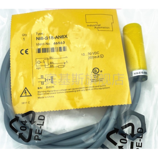 SZ NI8-S18-AN6X NI8-S18-AP6X NI8-S18-AZ3X proximity switch sensor spotสินค้าเดิม