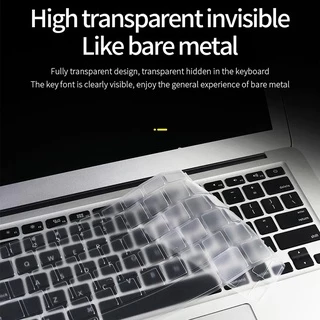 ซิลิโคนคีย์บอร์ดแมคบุคSilicone keyboard MacBook ภาษาไทย/ENG ใสTPU Layout US แผ่นคลุมคีย์บอร์ดMacBook