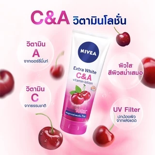 นีเวีย ซี&อี ซี&เอ 10 ซูเปอร์ วิตามิน ซี พลัส โลชั่น NIVEA Extra White/Bright C&E C&A Super C+ Lotion