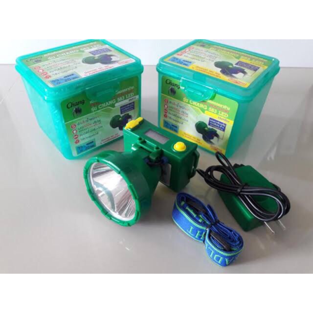 หัวไฟ รุ่น Chang 583 LED ลุยฝน กรีดยาง ส่องสัตว์
