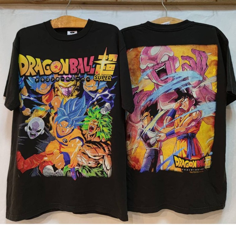 Dragonball Super ป้ายproclub ผ้าร้อย ฝอกนุ่ม เสื้อลายการ์ตูน