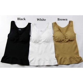 เสื้อบรากระชับสัดส่วนแบบเต็มตัวไร้รอยต่อ Cami shaper