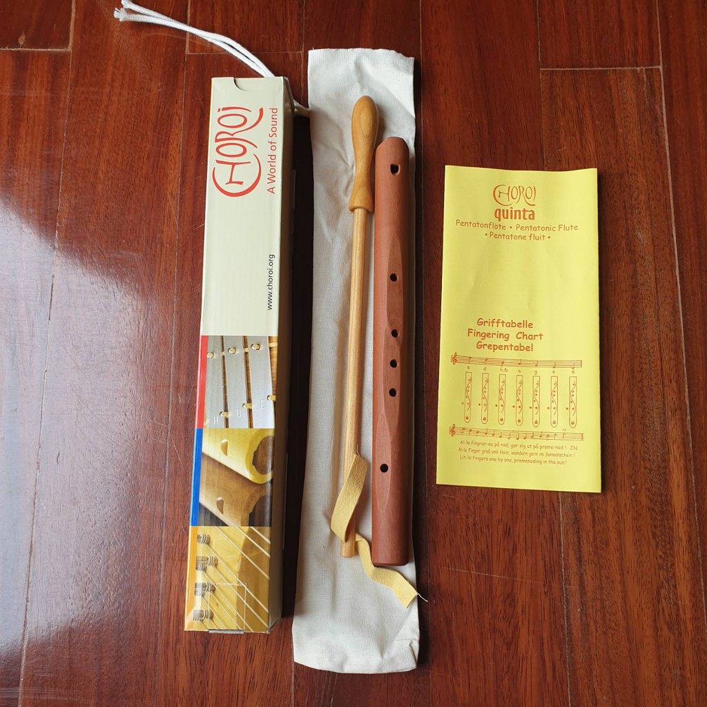 ขลุ่ยเพนทาโทนิค จากเยอรมัน Choroi Quinta Pentatonic Flute 432 Hz