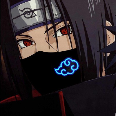 พร้อมส่งในไทย ผ้าปิดปาก Maskปิดปาก, ผ้าปิดจมูก หน้ากากอนิเมะเรืองแสง นารูโตะ Naruto แสงอุษา แบบซักได้ ( ผ้า COTTON)
