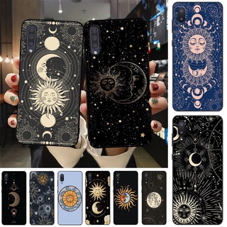 Celestial Aesthetic Star Sun and Moon Samsung A11 Samsung A10S Samsung A51 Samsung A12 4G Samsung A20 Samsung A30 anti-drop TPU Soft silicone phone case Cover