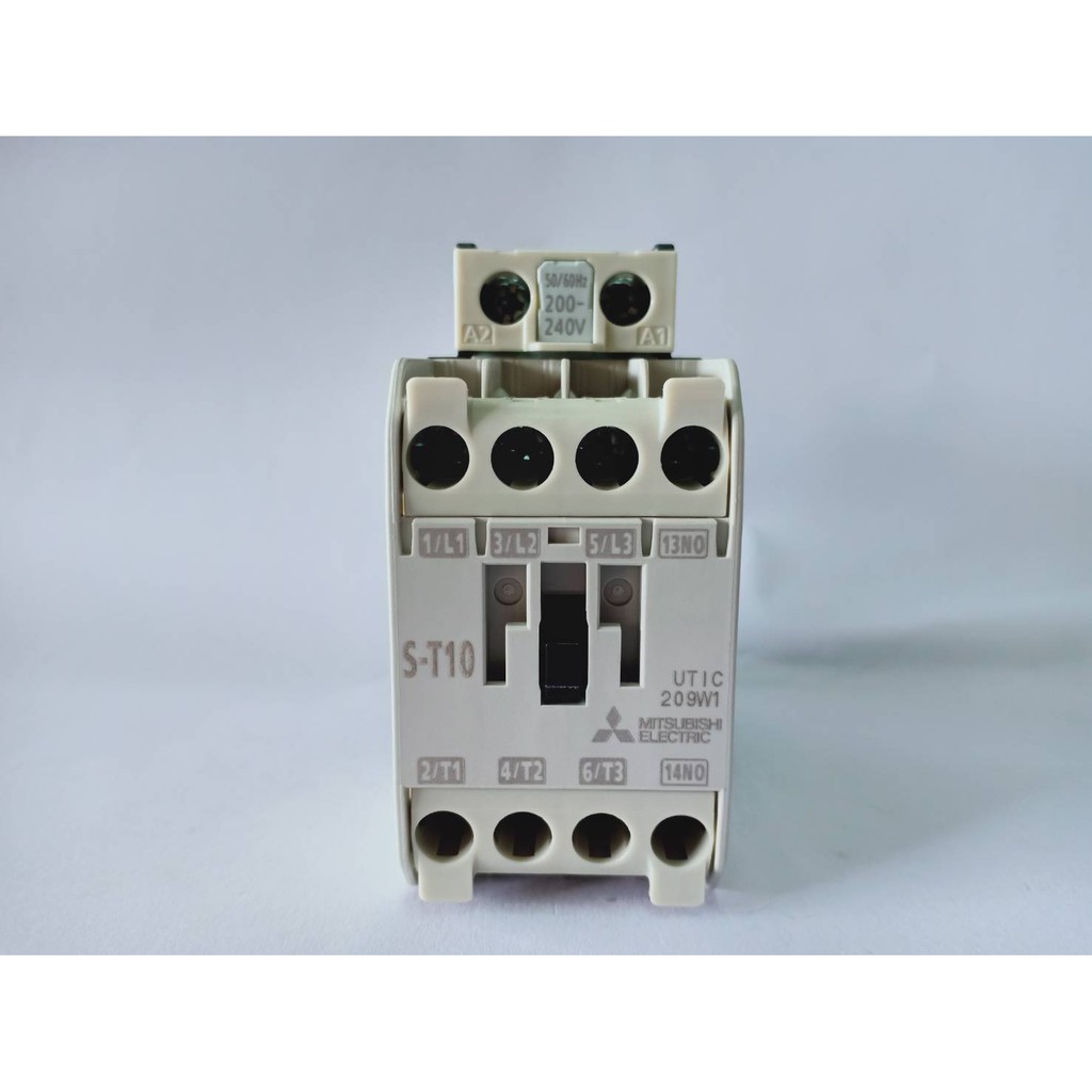 แมกเนติกคอนแทคเตอร์ MITSUBISHI MEGNETIC CONTACTORS S-T10 220V