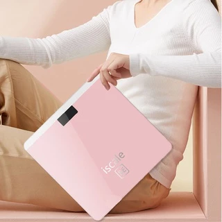 เครื่องชั่งน้ำหนักดิจิตอล 0.1-180KG จอLED เครื่องชั่งดิจิตอล ชาร์จด้วยUSB แสดงอุณหภูมิ (แถมสายชาร์จและสายวัด)