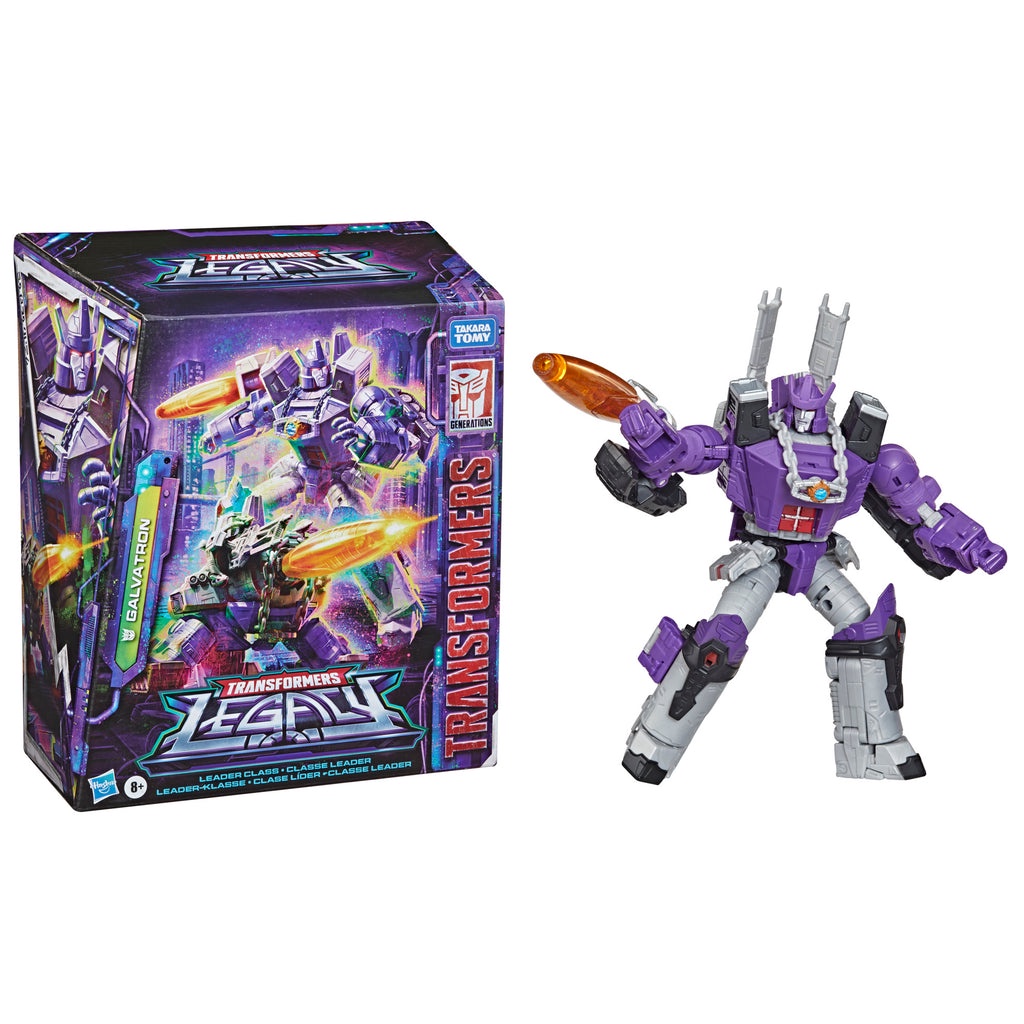HasbroTransformers, Generations Legacy - Autobot Blaster e Eject, Action Figure Voyager, dagli 8 Anni in su, 17,5 cm