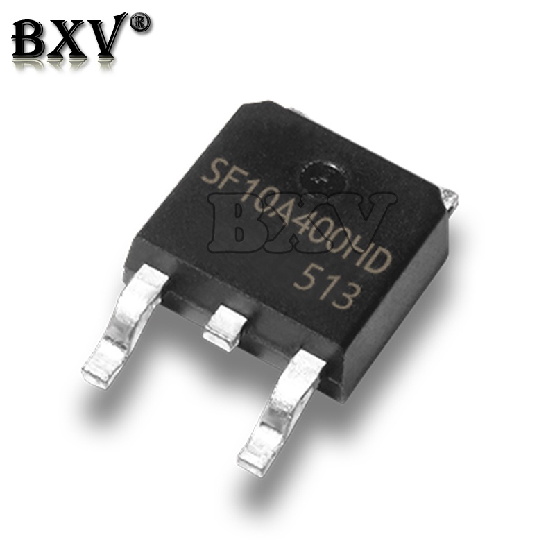 10PCS SF10A400HD TO-252 SF10A400HD SF5A400HD SF5A600HD SF10A400 SF5A400 SF5A600 ทรานซิสเตอร์