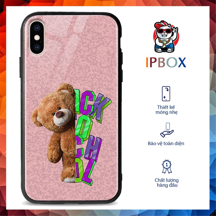 เคส Iphone พิมพ์ลายหมี IPBOX สําหรับ Iphone 12/12Mini/12Pro/12Promax