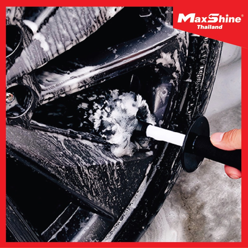MAXSHINE Microfiber Wheel Brush (3Pcs/Pack แปรงล้างล้อรถยนต์ ล้อแม็ก ขนไมโครไฟเบอร์คุณภาพสูง)