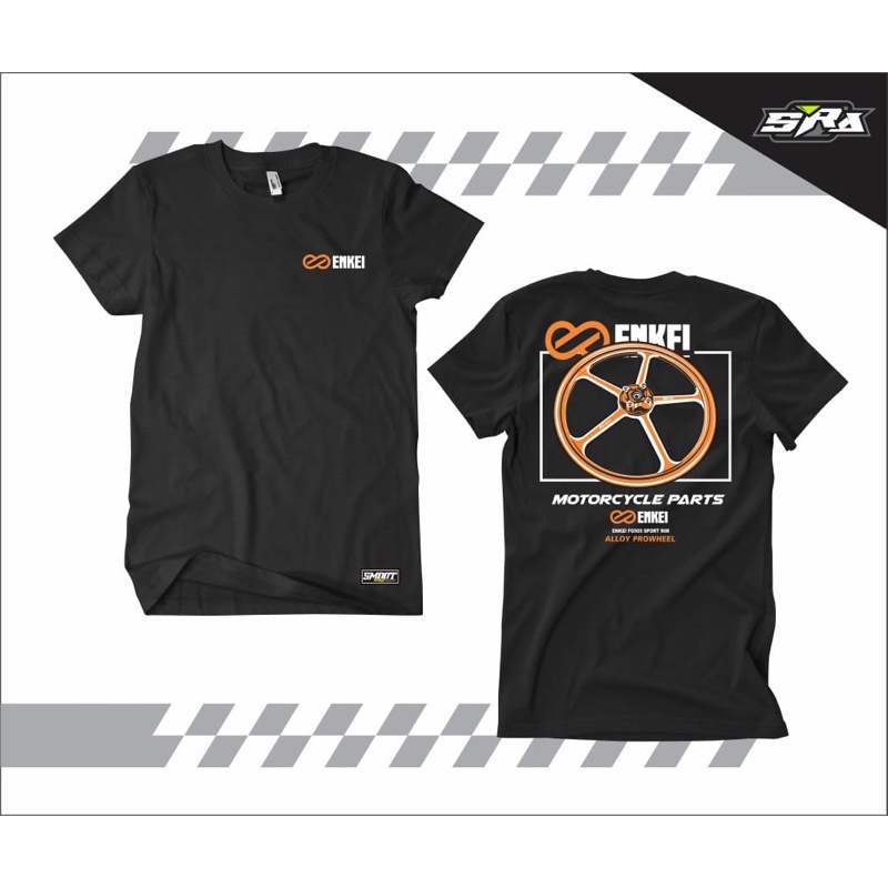 เสื้อยืด Enkei fg505 ไซส์ ML XL XXL ผู้ชายผู้หญิงสามารถ