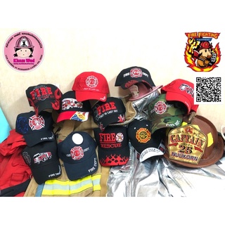 💖คร่ำหวอดเซฟตี้ หมวกดับเพลิง กู้ภัย Firefighter Cap