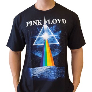 เสื้อยืดสีดำวงร็อค PINK FLOYD TDM1663