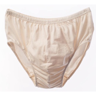 กรีน ค๊อตตอน กางเกงในชาย สีครีม (แพ็ค 6 ตัว) ผ้าใส่สบาย Green Cotton Men’s Underwear Pants 6-Piece Pack 2010
