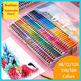 Brutfuner ดินสอสีน้ํามัน 48 / 72 / 120 / 150 / 160 / 180 สี ดินสอสีน้ำมัน ดินสอสีน้ำ ดินสอสี