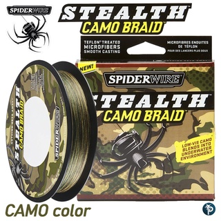 สาย SPIDER WIRE STEALTH CAMO BRAID